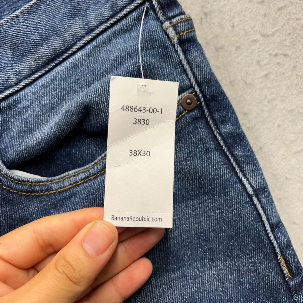Banana Republic Legacy Slim Fit Jeans Mens 38x30 Medium Wash Denim 488643-00-1